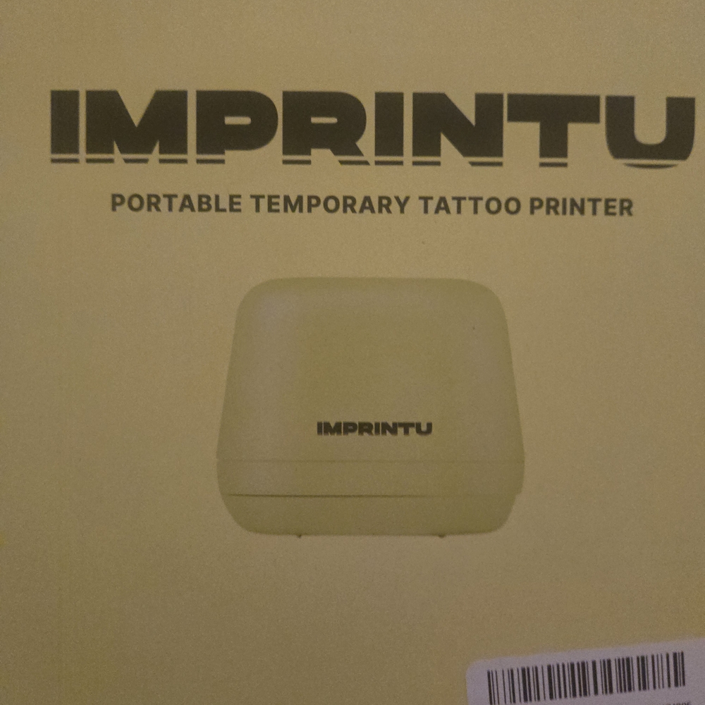 Portable Temporary Tattoo Printer - Yellow